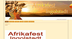 Desktop Screenshot of afrikafest-ingolstadt.de
